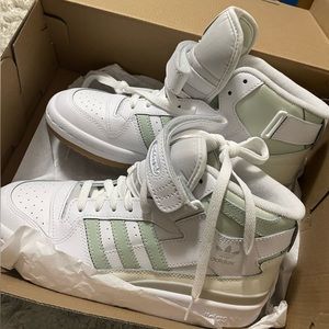 ADIDAS FORUM MID Green/White